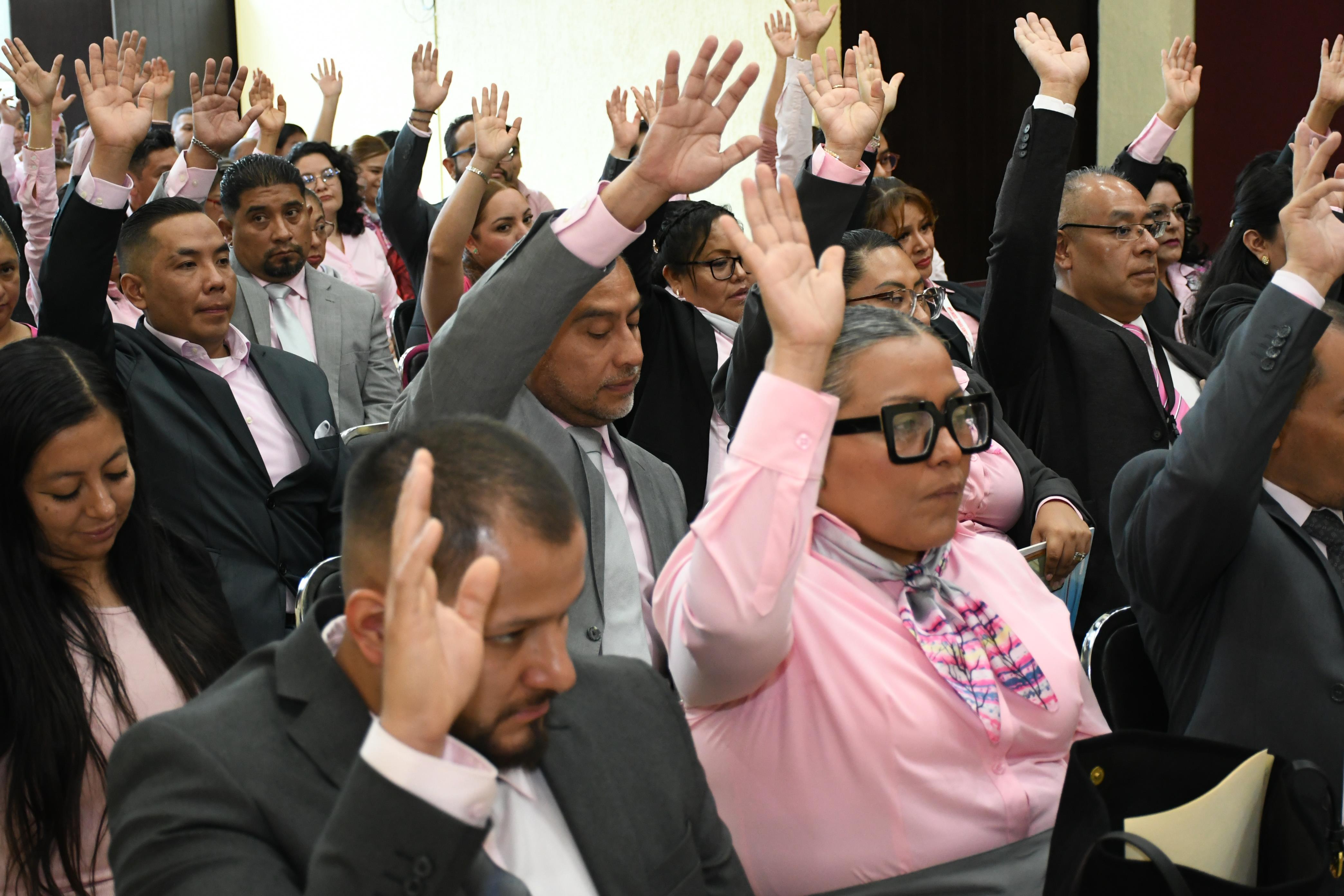 Primer Congreso Seccional Ordinario de la Sección XLIX de nueva creación del HG “Dra. Matilde Petra Montoya Lafragua”, Tláhuac